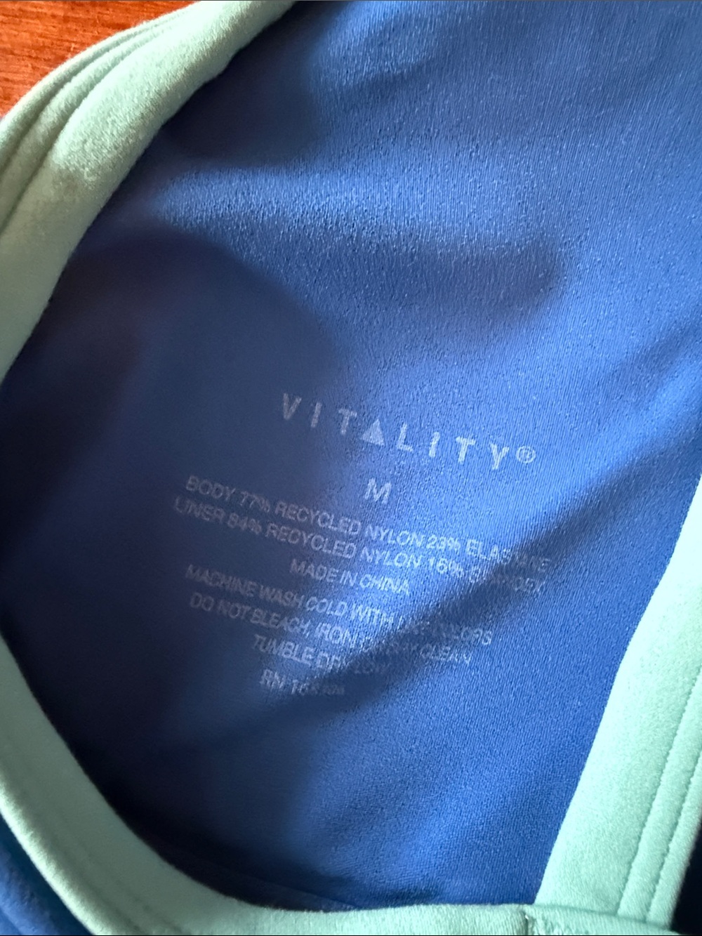 Vitality Blue Athletic Running Shorts & Tank Set for Women - Picture 7 of 7